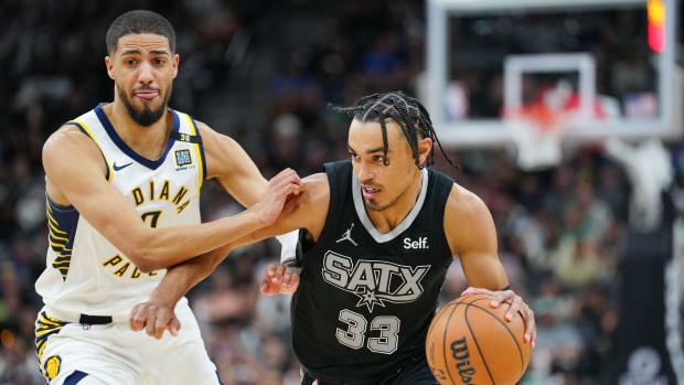 Tre Jones Tyrese Haliburton Pacers